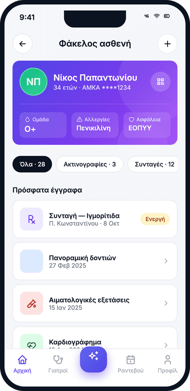 Φάκελος ασθενή